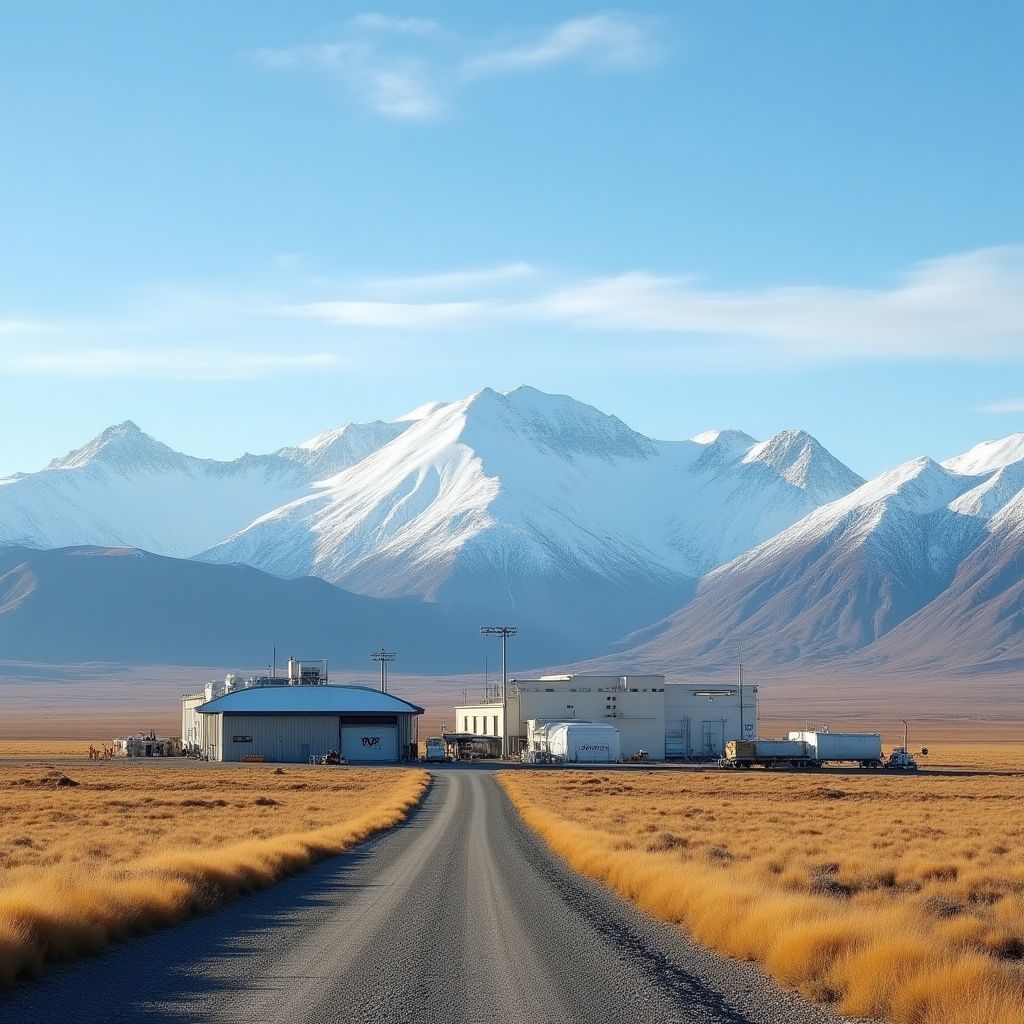 Estación YPF en Patagonia
